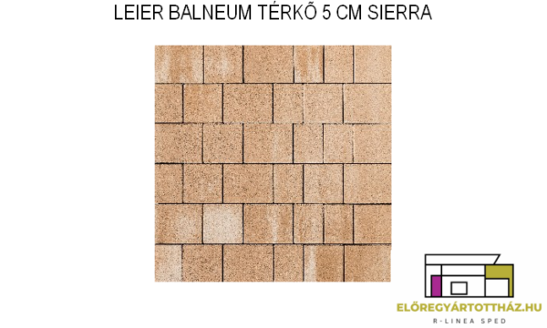 LEIER KAISERSTEIN BALNEUM TÉRKŐ 5 CM SIERRA