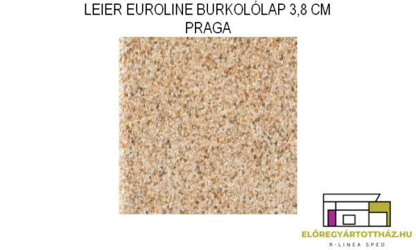 LEIER KAISERSTEIN EUROLINE 40 x 40 BURKOLÓLAP 3,8 CM PRAGA