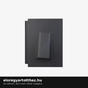 LEIER GRANITE CLASSIC SZELLŐZŐCSERÉP KUPAKKAL FEKETE