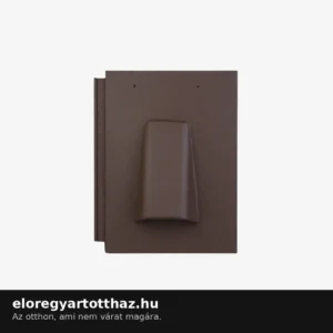 LEIER GRANITE CLASSIC SZELLŐZŐCSERÉP KUPAKKAL SÖTÉTBARNA