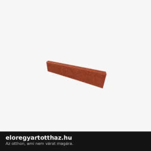 LEIER QUARTZ KERTI SZEGÉLYKŐ 100 x 20 x 5 CM PIROS