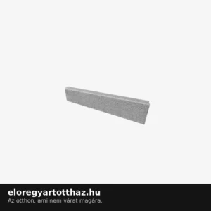 LEIER QUARTZ KERTI SZEGÉLYKŐ 100 x 20 x 5 CM SZÜRKE