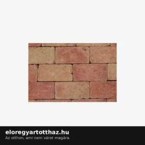 LEIER KLASSZIKUS PATIO ANTIK MELÍROZOTT TÉR ÉS FALAZÓKŐ 5 CM VÖRÖS-SÁRGA