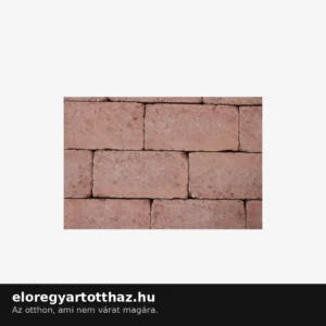 LEIER KLASSZIKUS PATIO ANTIK MELÍROZOTT TÉR ÉS FALAZÓKŐ 5 CM TÉGLAVÖRÖS