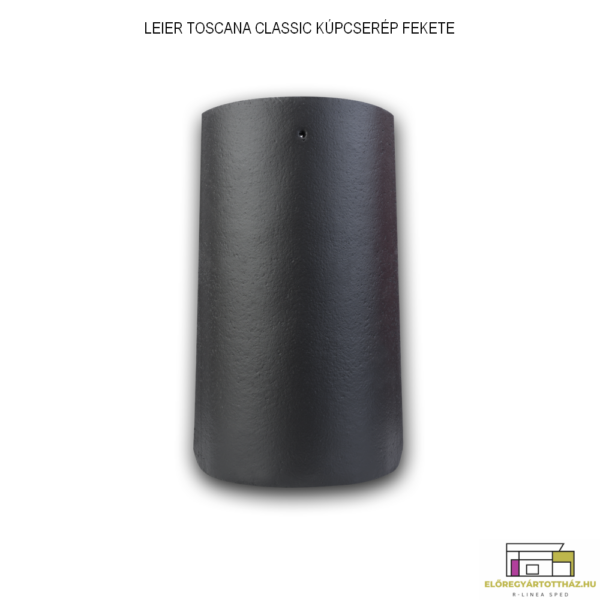 LEIER TOSCANA CLASSIC KÚPCSERÉP FEKETE