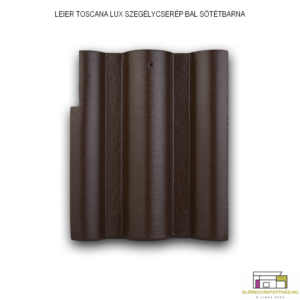 LEIER TOSCANA LUX SZEGÉLYCSERÉP BAL BARNA