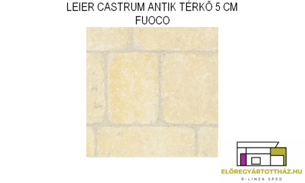 LEIER KAISERSTEIN CASTRUM ANTIK TÉRKŐ 5 CM FUOCO