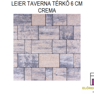 LEIER KAISERSTEIN TAVERNA TÉRKŐ 6 CM CREMA