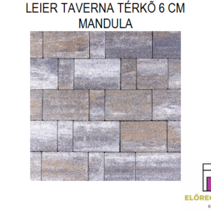LEIER KAISERSTEIN TAVERNA TÉRKŐ 6 CM MANDULA