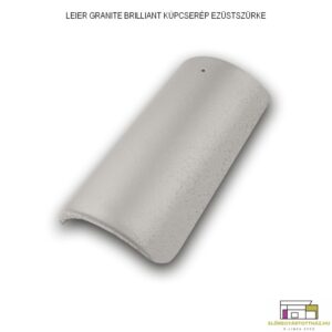 LEIER GRANITE BRILLIANT EZÜSTSZÜRKE KÚPCSERÉP