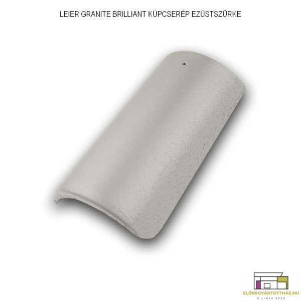 LEIER GRANITE BRILLIANT EZÜSTSZÜRKE KÚPCSERÉP